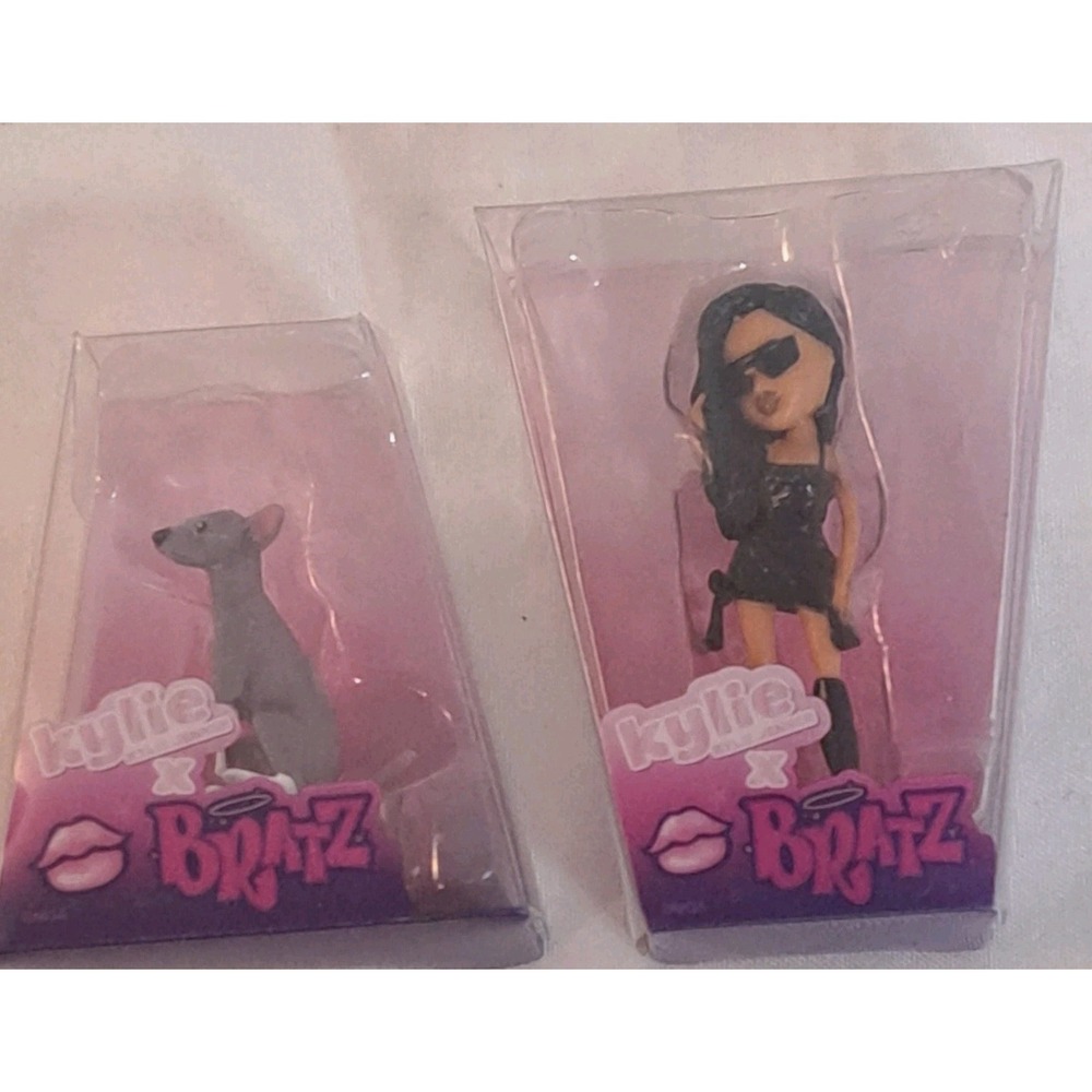Bratz Kylie Jenner x Bratz Minis Black Dress Doll & Norman Dog NIB MGA 2023